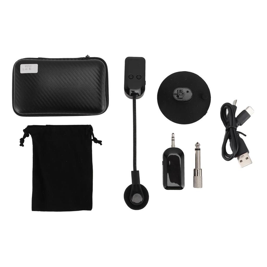 2.4G Wireless Instrument Microphone Pickup System for Guitar Violin Accordion Cello Zither Lute Stage Performance