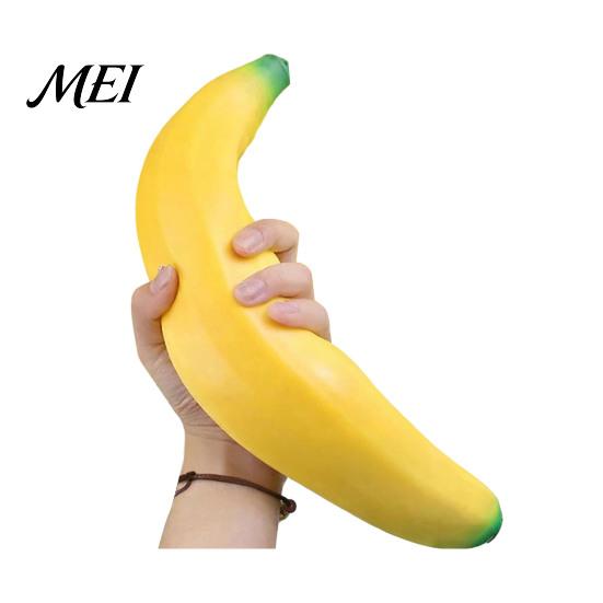 Giant Fruit Sensory Toy Large Pineapple Stress Ball, Slow Rising Squeeze for Anxiety Relief, Strawberry Study Reduction Banana Grape Corn Carrot Toy,