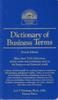 The Dictionary of Business Terms Book