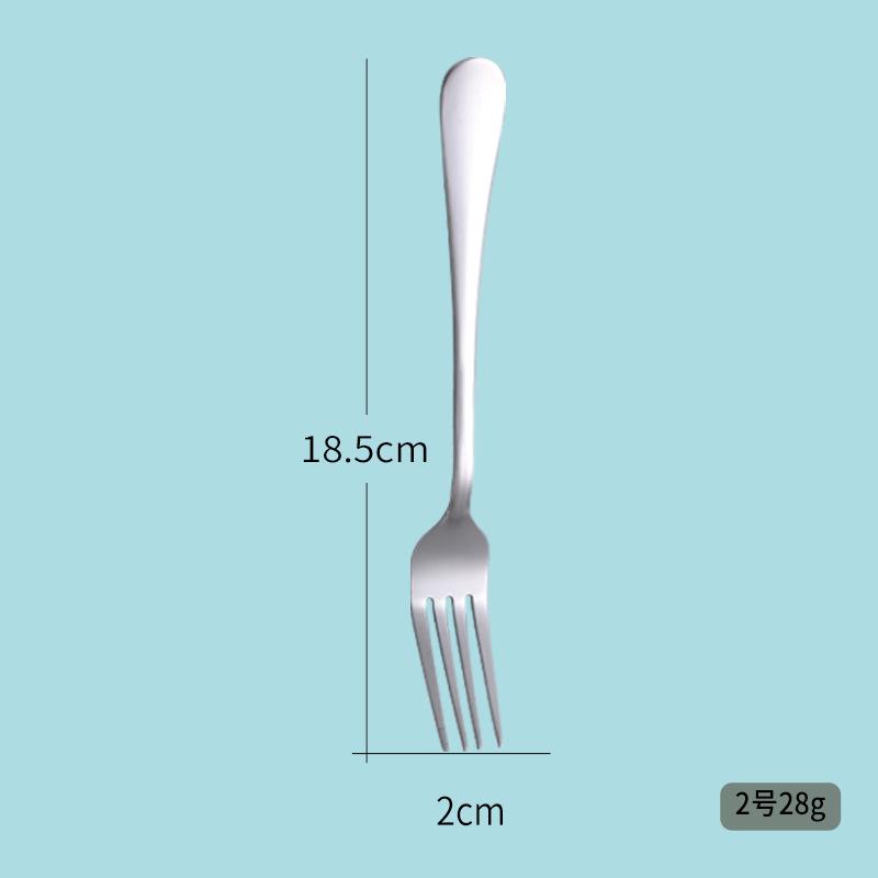Stainless Steel Tableware Western Knife and Fork Spoon Eating Spoon Soup Spoon Coffee Stirring Spoon Dessert Spoon Steak Knife and Fork