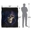 Royce McClure Silky Grim Reaper Supersoft Blanket