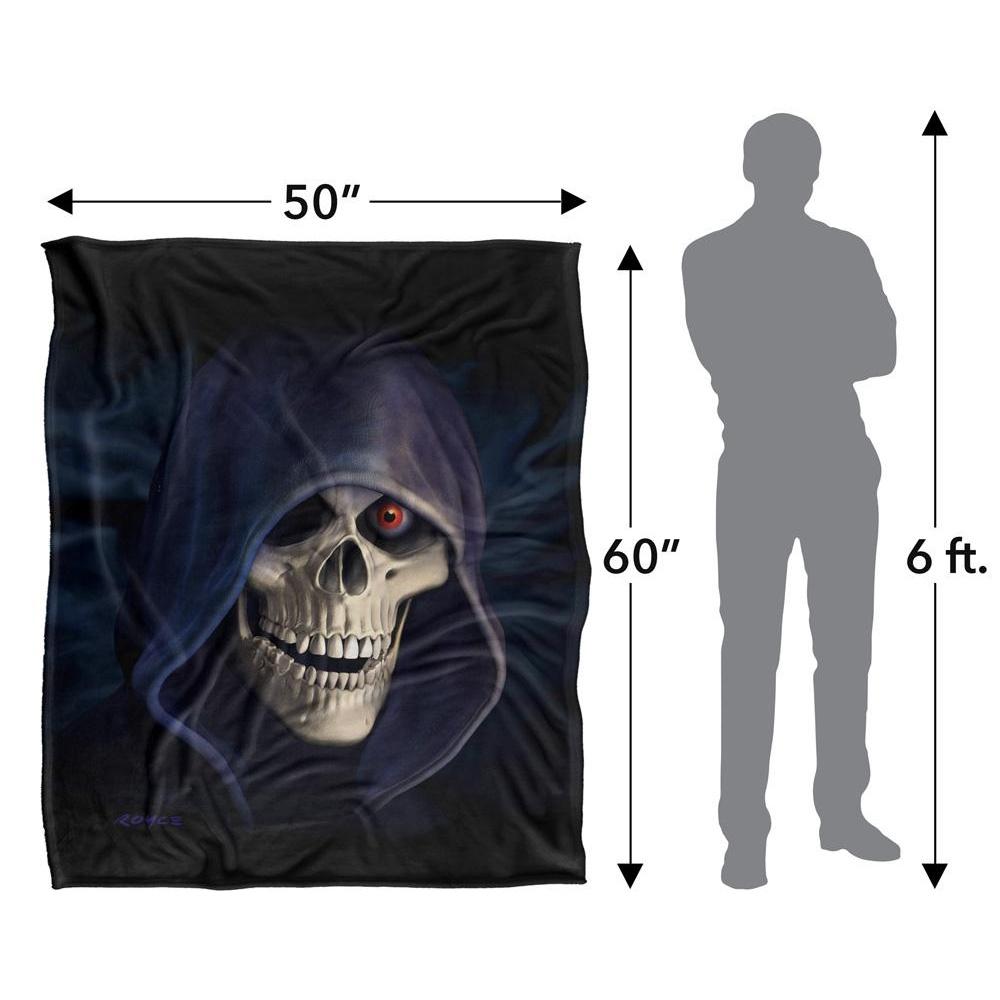 Royce McClure Silky Grim Reaper Supersoft Blanket