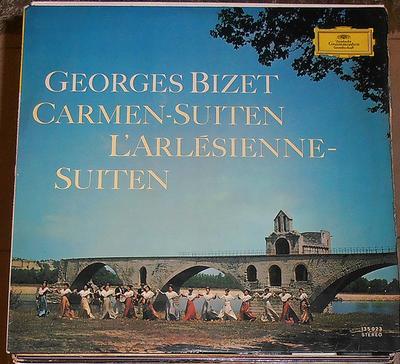 LP Schallplatte GEORGES BIZET, RESIDENTIE ORKEST, W - Carmen Suiten - L'Arlesienne Suiten 135023 Deutsche Grammophon Deutschland Klassisch Gebraucht