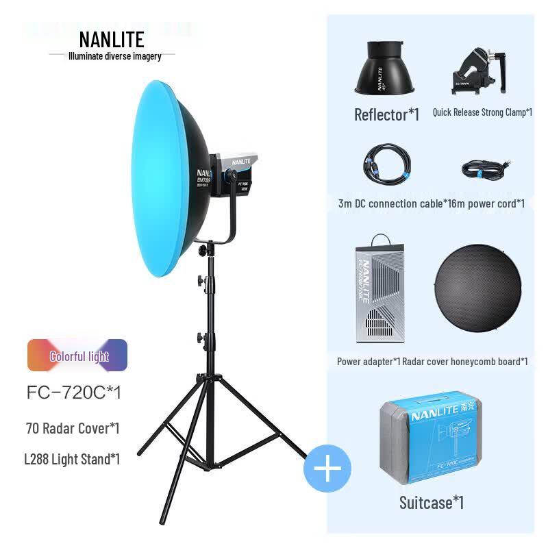 Nanlite FC-720B/720C High-Power Professional Video Light (Bowens Mount)