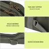Outdoor Fishing Rod Pole Reel Lures Box Storage Bag Adjustable Shoulder Strap (Green1.5m)