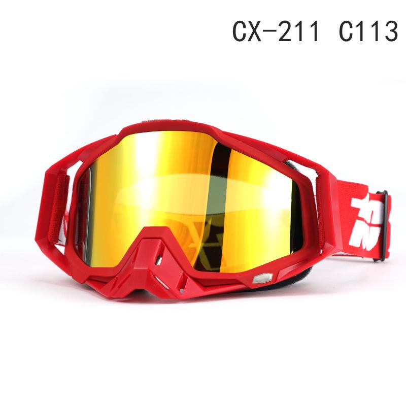 Motorcycle goggles, goggles, ski cross-country windproof goggles, riding outdoor downhill goggles