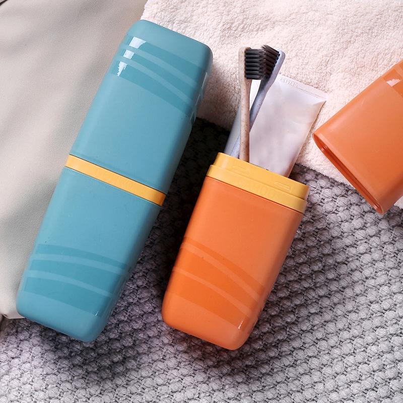 Toothbrush Cup & Washing Set - Travel Portable Multifunctional Toothbrush Cup