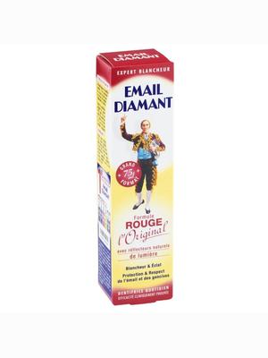 Zahnaufhellende Zahnpasta Zahnfleisch Zahnschmelz Schützt Fluorid Rote Formel Das Original DIAMOND EMAIL die 75 ml Tube