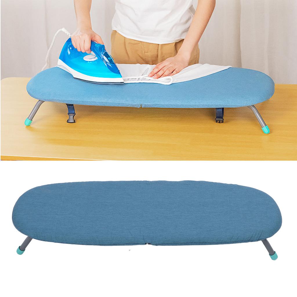 Faltbares Bügelbrett Rutschfeste Füße Höhenverstellbar Platzsparend Tischbügelbrett für Kleine L