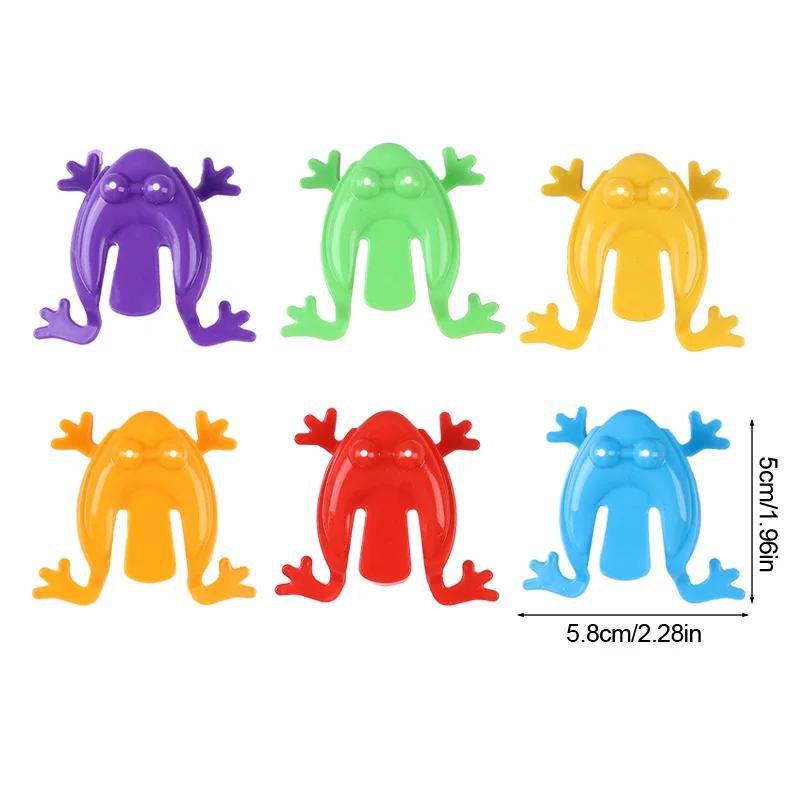 10-50 Stück Lustiger Springfrosch Kinder Hüpf Fidget Spielzeug Junge Mädchen Geburtstagsfeier Gastgeschenke Spiel Gastgeschenk Goodie Pinata Füllung Weihnachten