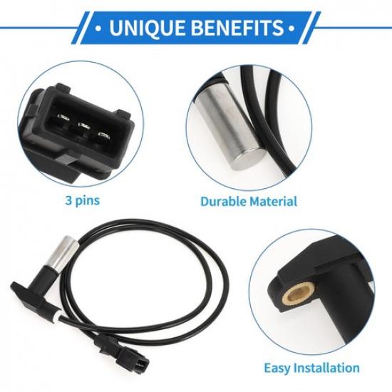 Crankshaft Position Sensor for BMW E30 325i 2.5 1986-1991 No.12141710668 Black
