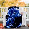 1pc Gojo Satoru (2) Theme Blanket - Digital Print, Polyester, Cozy for All Seasons, Perfect for Outdoor, and Travel