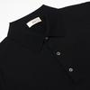 VERNO 25Ss Cashtouch Long Sleeve Polo Knit Black