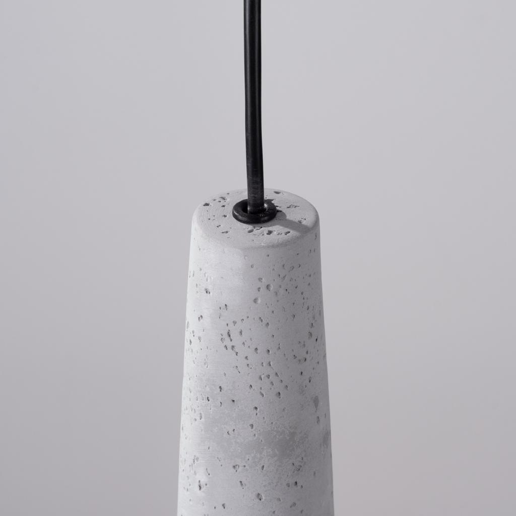 Electra concrete hanging lamp