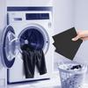 Laundry Sheets Dark Garment Restoration Sheets 10pcs Safe Formula Brightens Black Clothes Fade Prevent for Machine Wash