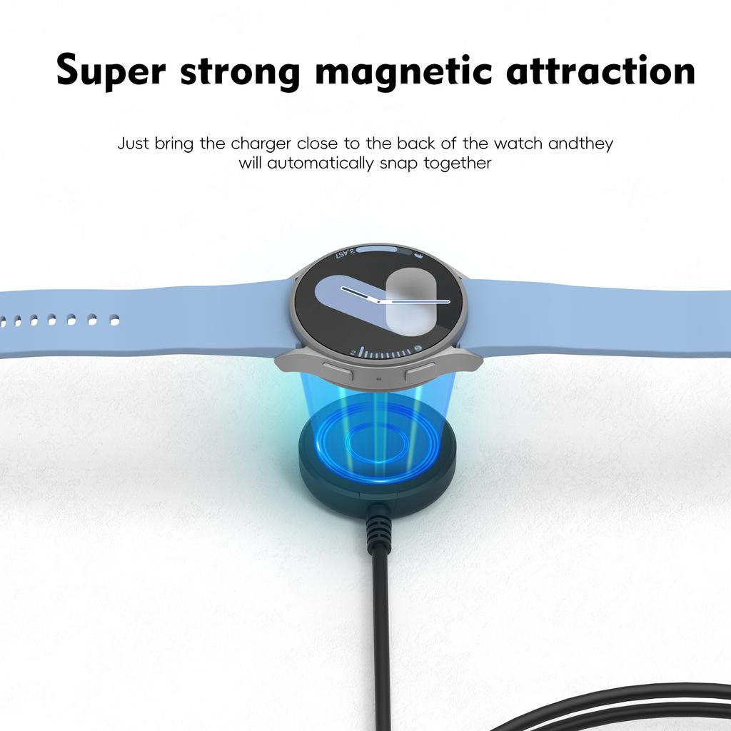 Watch Whiress-Ladegerät für Galaxy Watch-Ladekabel für Galaxy Watch 3/4/5/6/7 Ultra 4/6 Classic 5 Pro Active 1 /2