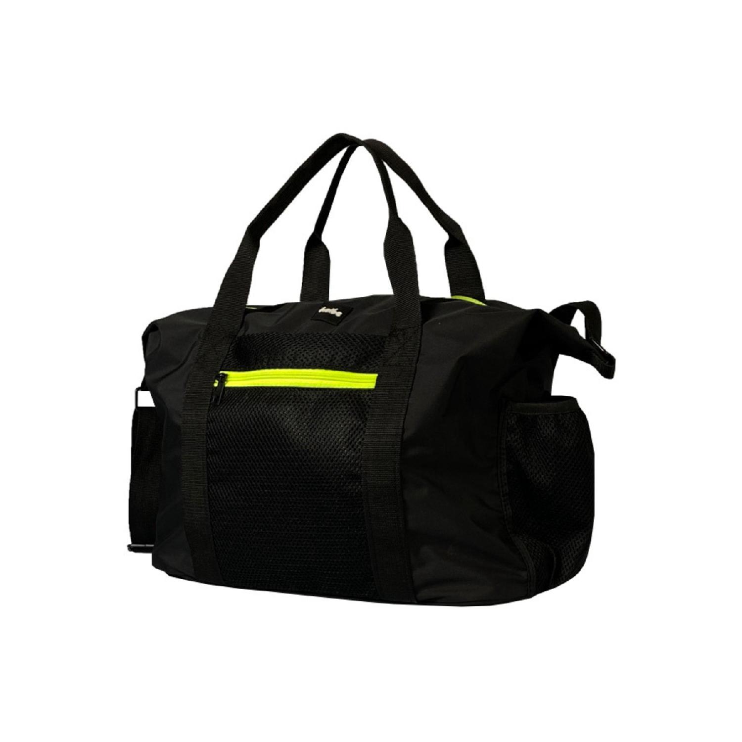 

Черный Неоново-Зеленый Детальный передний карман Детальный ремешок на плечо Спортивный