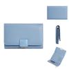 Ladies Wallet Card Holder Pu Leather Zipper Long Style For Daily Use