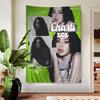 Sängerin C-Charli XCX DIY Wandteppich Kunst Science-Fiction Zimmer Heimdekoration Wandkunst Dekor