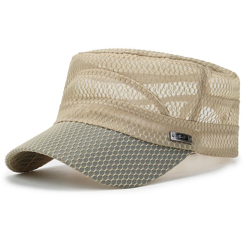 Embroidery Letters Sp Summer Hat Breathable Middle Aged Elderly Outdoor Sports