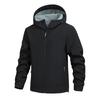Men's Solid Color Outdoor Mountaineering Waterproof Windproof Fleece Jacket Outdoor Jacket
