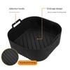 Silicone Liner Square Air Frying Machine Liner Reusable Air Frying Machine Liner Silicone Oven Baking Tray for NA230