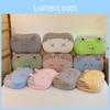 Rabbit Cat Frog Bear Plush Back Cushion Pillow Bedroom Decoration Cartoon Gift