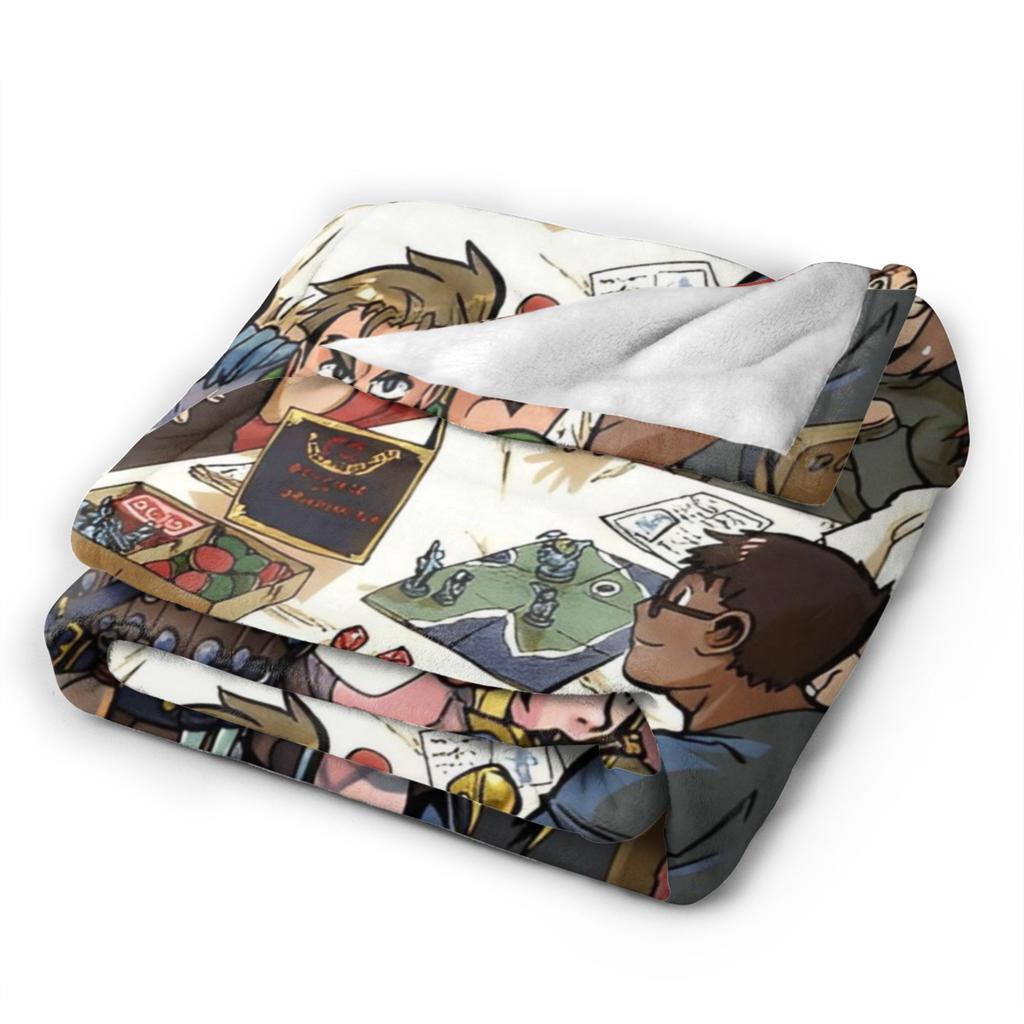 DND Blanket Plush Awesome Soft Throw Blanket for Home All Season