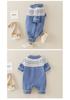 Newborn Baby Boy Autumn Romper: Class A, 100-Day Full Moon Outfit, Spring/Autumn Jumpsuit