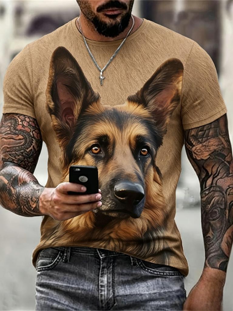 Role-playing Animal Patterns3D Print  Sport Quick-dry Breatha Men Tshirt Outdoor Street Fashion Casual Y2K Parent-Child Clothing