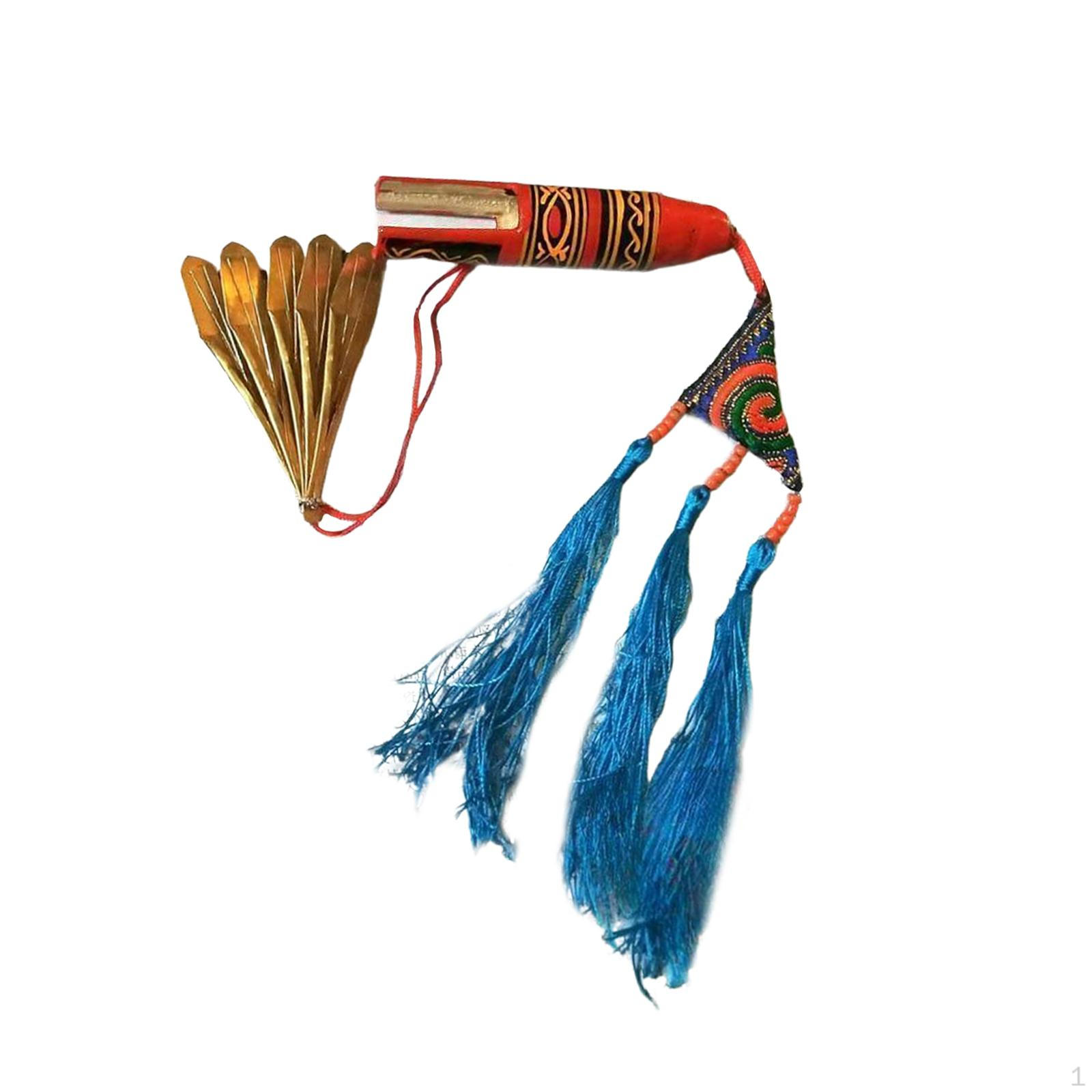 

Дримба Гарний Звук Етнічний Інструмент Креативна Губна Гармошка Музичний для Гурту 5 Leaf