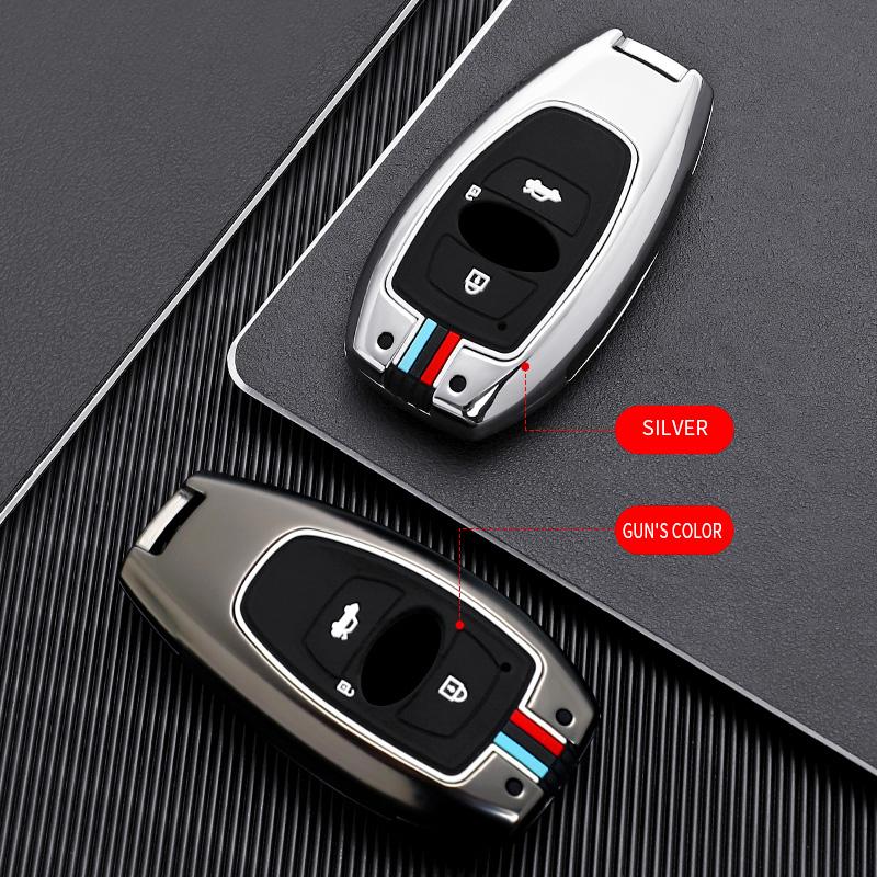 Car Key Case Cover for Subaru BRZ XV SV Forester Legacy Outback Crosstrek Impreza WRX Fob Shell Keychain Accessories