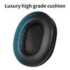 ShotR Replacement Ear Pads and Cushions for Sony MDR-CD900ST, MDR-7506, MDR-V6, and MDR-V7 Headphones, Protein Leather and Memory Foam, Black