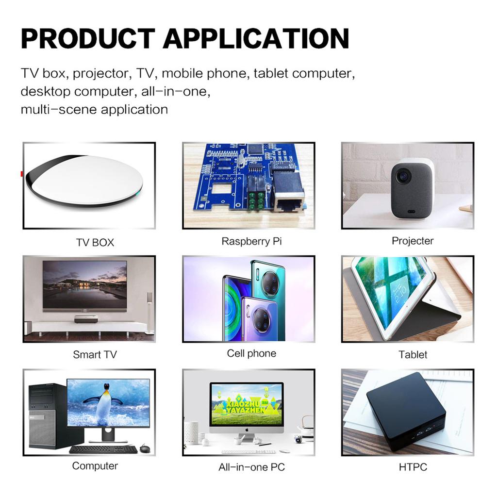 2.4G Dual Mode Voice Remote with Keypad 6- Gyroscope for TV BOX PC