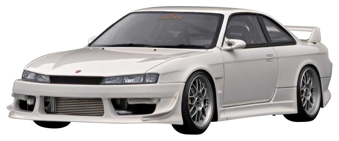 ignition model VERTEX S14 Silvia White finished product 1/18