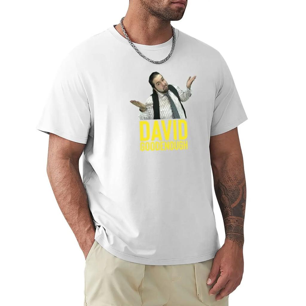 Attic Player  JdG David Goodenough TShirt Blacks Shirts Graphic Tees Customs T Shirts for Men