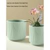 Ceramic Flower Pot with Tray