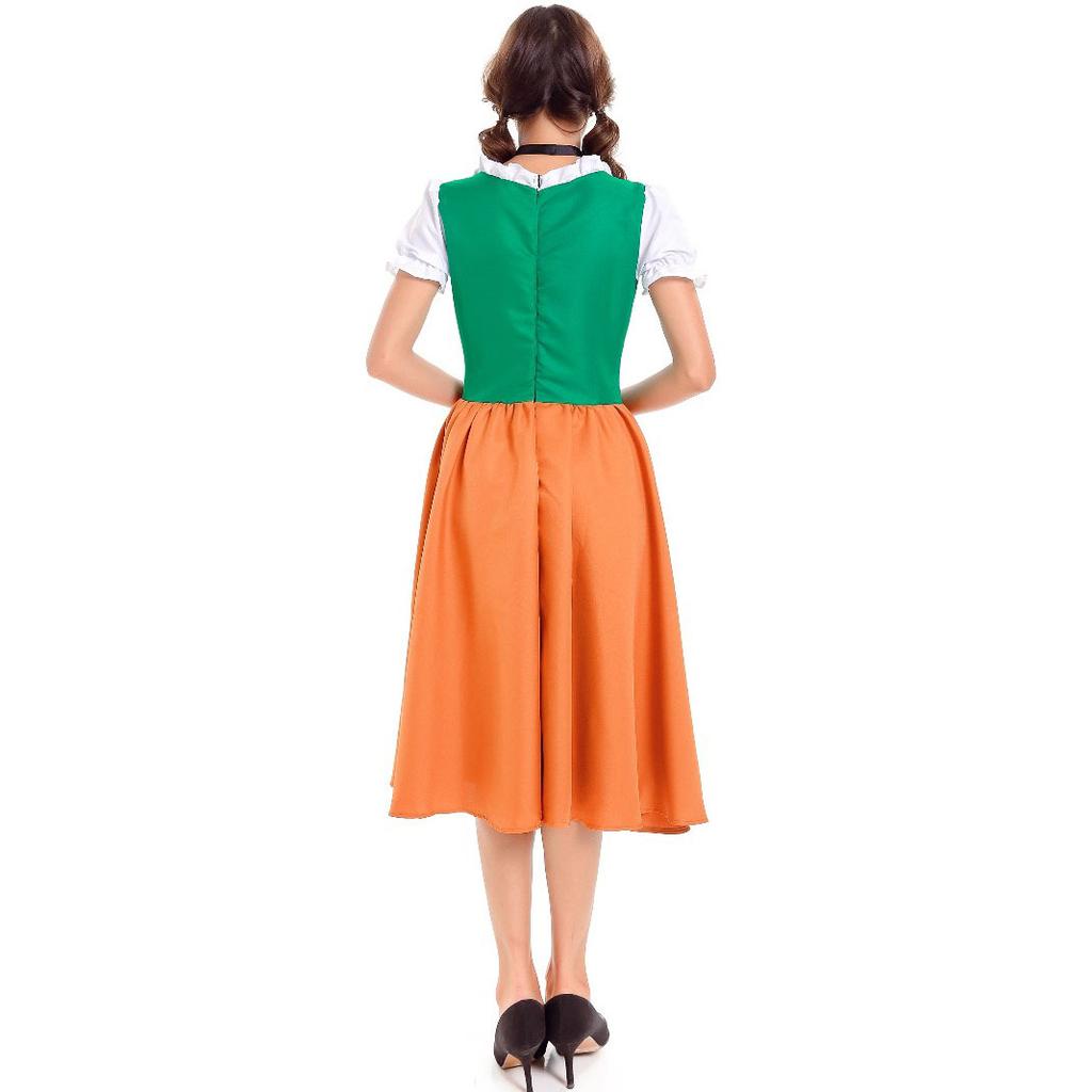 New models, German women's Oktoberfest uniforms, Munich festival costumes, stage performance beer costumes