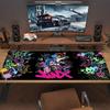 Cyberpunk Warrior Large Size Mouse Pad Large Gaming Table Cushion Nonslip Laptop Tablet Big Mousepad Xxl Mat Mini Pc Playmat With Lock Edge