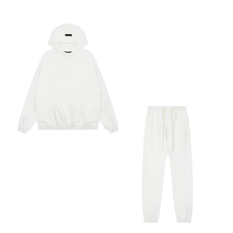 22s Sezóna 8 Essentials Unisex Mikina s kapucňou - Streetwear Voľný strih Fleece