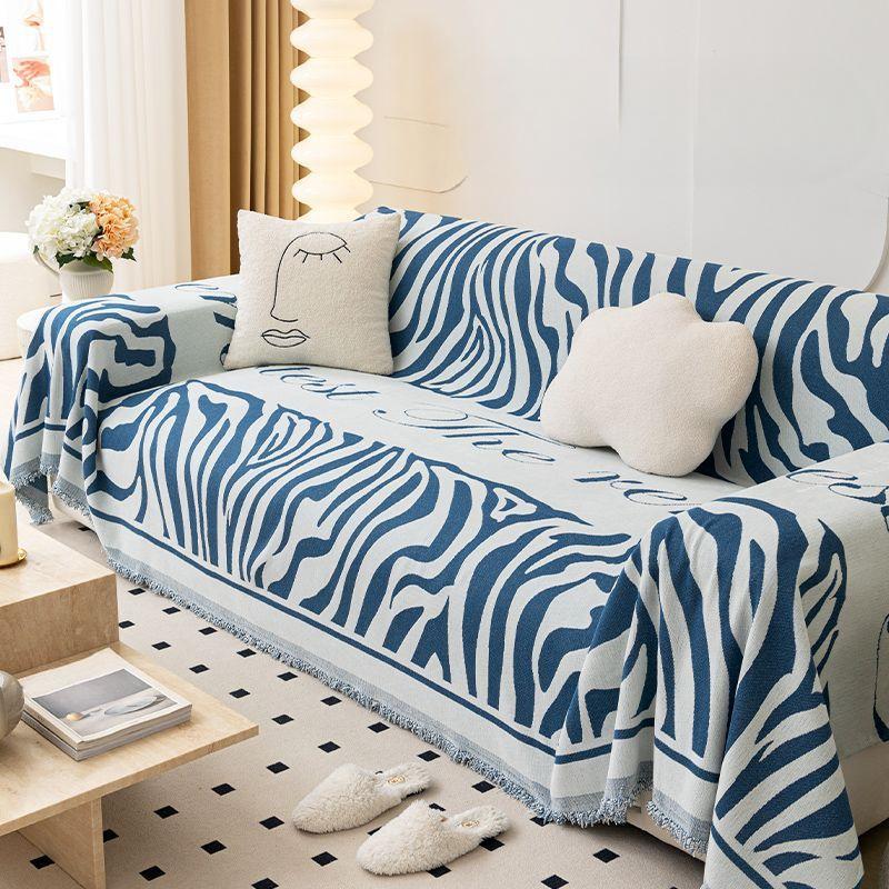 Nordic Instagram Sandstorm Šála do vlasů Moderní Minimalistická žinylka Potah na pohovku Potah na pohovku Deka na potah proti kočičímu poškrábání