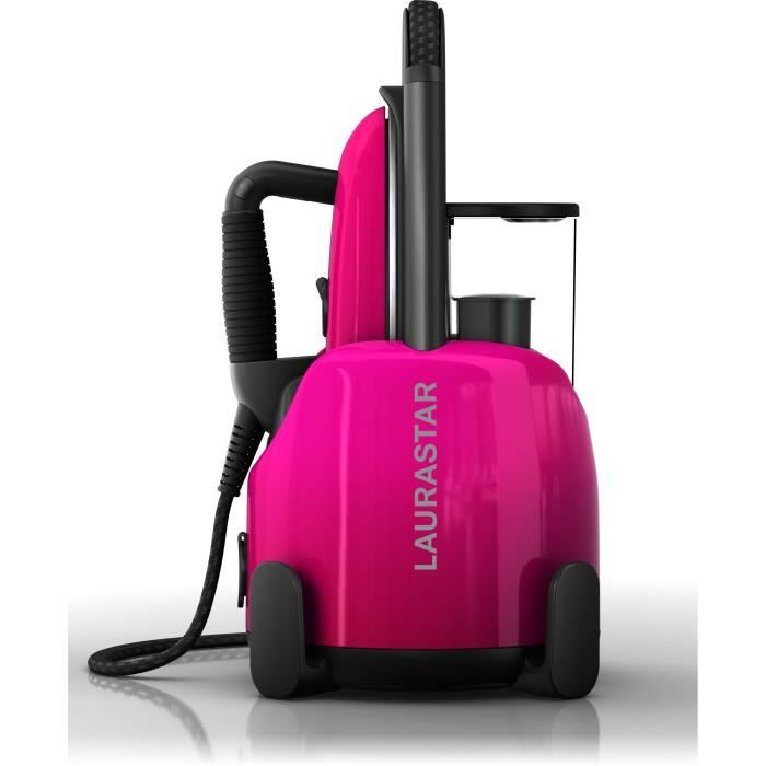 LAURASTAR LIFT Plus - Pinky Pop 3 In 1 Steam Generator - 2200W - 3D Active Soleplate - 3.5 Bar Pressure - 1.1L Tank