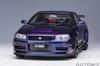 AUTOart 1/18 Scale Nismo R34 GT-R Z-tune Midnight Purple III Finished Product