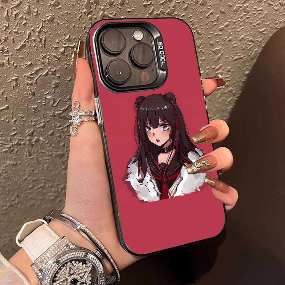 

Arknights Zima Translucent Mobile Phone Case for iPhone 17 16 15 14 13 12 11 X XR XS Air Pro Max Plus Colorful Cover iPhone X