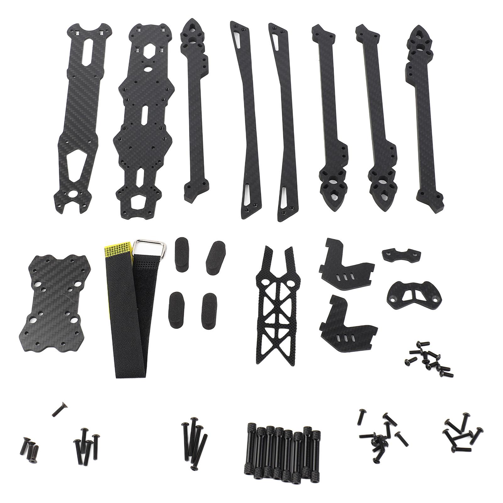 

MARK4 V2 8-дюймова рама для FPV гоночного дрона 367 мм Легкий у збиранні набір рами з вуглецевого волокна для FPV RC