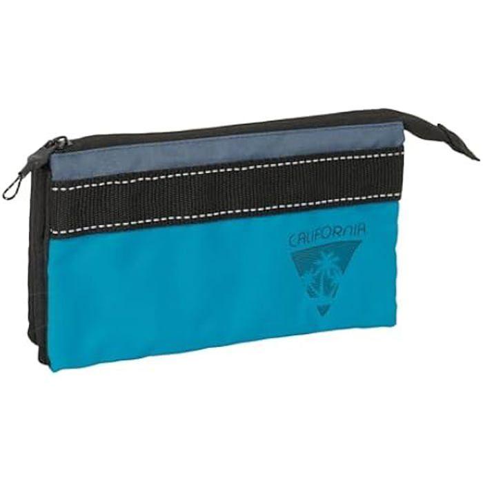 Trousse Triple - SAFTA - BLACKFIT8 California - Tissu Recyclable - Mixte - Enfants