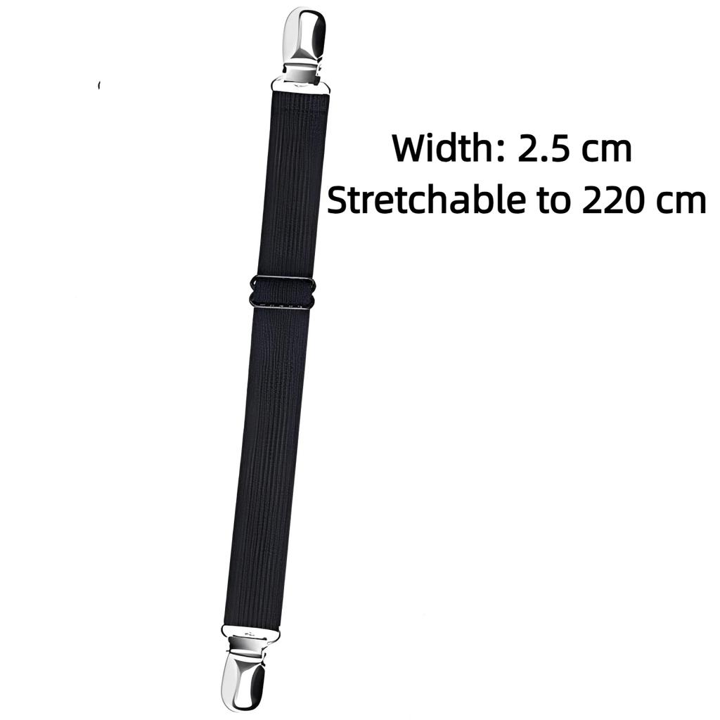 Adjustable Elastic Sheet Straps Heavy-Duty Sheet Holders And Shoulder Straps