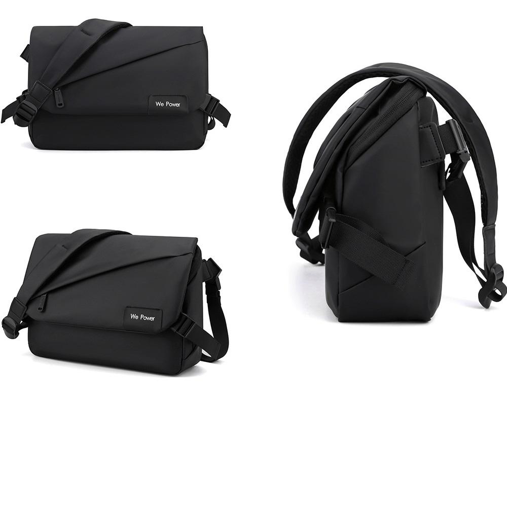Herren Umhängetasche mit großem Fassungsvermögen, wasserabweisend, Business Crossbody Schultertasche für den Alltag & Reisen