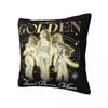 Huntrix Golden Zoey Rumi Mira KPop Dämonenjäger Kissenbezug Weicher Kissenbezug Dekorative Kissenhülle Zuhause Quadratisch 18''