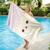 Cartoon Funny Bear Beach Towel Small To Large Towel Quick-drying Towel Suitable for Seaside Pool Sport Home Gym Yoga Home Towel